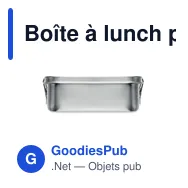 Boîte à lunch personnalisable GOBUDDY avec logo - Miniature 8