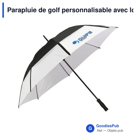 Parapluie de golf personnalisable avec logo - GolfClass 30 inch