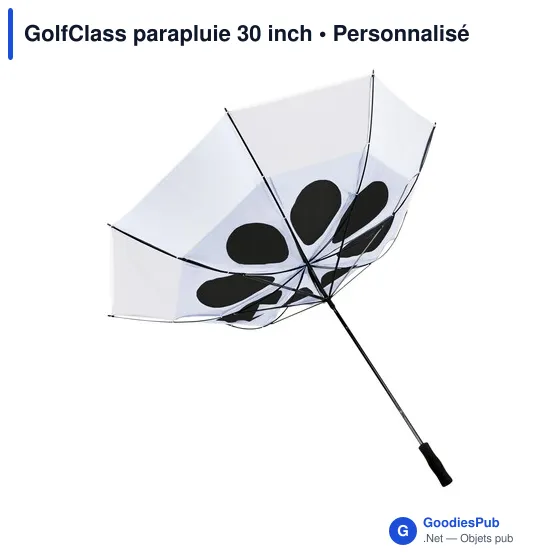 Parapluie de golf personnalisable avec logo - GolfClass 30 inch - Image 3