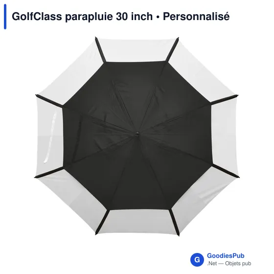 Parapluie de golf personnalisable avec logo - GolfClass 30 inch - Image 4