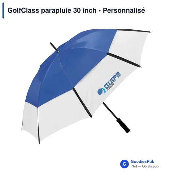 Parapluie de golf personnalisable avec logo - GolfClass 30 inch - Image 7