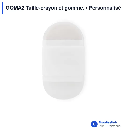 GOMA2 Taille-crayon et gomme. - Image 2