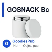 Boîte à lunch personnalisable GOSNACK avec logo - Miniature 2