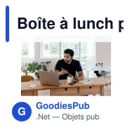 Boîte à lunch personnalisable GOSNACK avec logo - Miniature 9