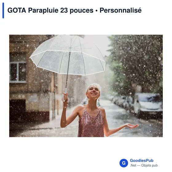 GOTA Parapluie 23 pouces - Image 4
