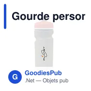 Gourde personnalisable 500 ml avec logo - Ernest - Miniature 4