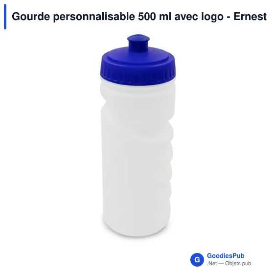 Gourde personnalisable 500 ml avec logo - Ernest - Image 9