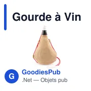 Gourde à Vin 1L - Miniature 1