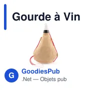 Gourde à Vin 1L - Miniature 2