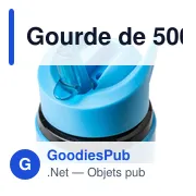 Gourde de 500 ml en acier inoxydable recyclé Zeno - Miniature 71
