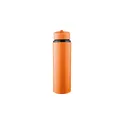Variante orange - Gourde de 500 ml en acier inoxydable recyclé Zeno