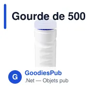 Gourde de 500 ml en plastique recyclé Demi - Miniature 11
