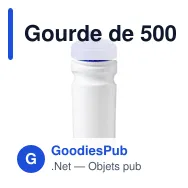 Gourde de 500 ml en plastique recyclé Demi - Miniature 12