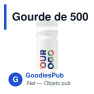 Gourde de 500 ml en plastique recyclé Demi - Miniature 10