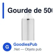 Gourde de 500 ml en rPET et bambou Laia - Miniature 2