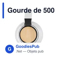 Gourde de 500 ml en rPET et bambou Laia - Miniature 12