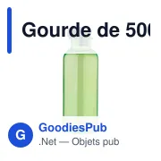 Gourde de 500 ml en rPET et bambou Laia - Miniature 7