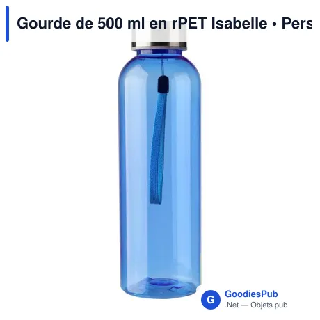 Gourde de 500 ml en rPET Isabelle