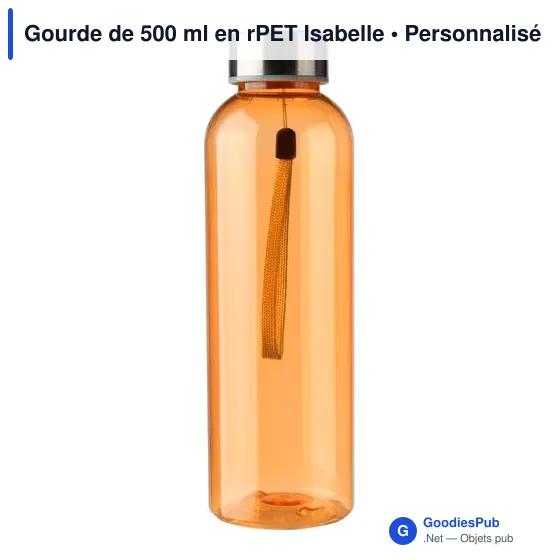 Gourde de 500 ml en rPET Isabelle - Image 11