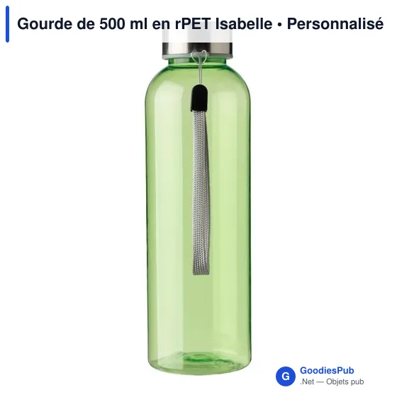 Gourde de 500 ml en rPET Isabelle - Image 4