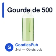 Gourde de 500 ml en rPET Isabelle - Miniature 8