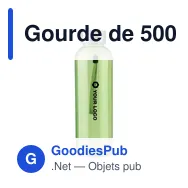 Gourde de 500 ml en rPET Isabelle - Miniature 10