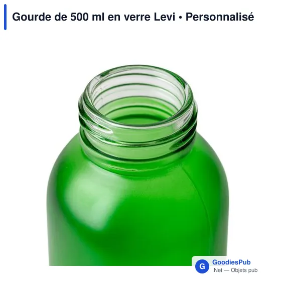 Gourde de 500 ml en verre Levi - Image 53