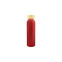 Variante rouge - Gourde de 500 ml en verre Levi