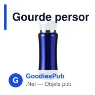 Gourde personnalisable en acier inoxydable 600 ml - Serenaavec logo - Miniature 9