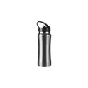 Variante argenté - Gourde personnalisable en acier inoxydable 600 ml - Serenaavec logo