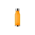 Variante blanc - Gourde personnalisable 600 ml en rPET toucher gomme avec logo