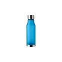 Variante bleu cobalt - Gourde personnalisable 600 ml en rPET toucher gomme avec logo