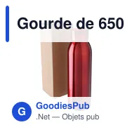 Gourde de 650 ml en acier inoxydable Cindy - Miniature 9