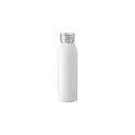 Variante blanc - Gourde de 650 ml en acier inoxydable Cindy