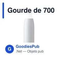 Gourde de 700 ml en acier inoxydable Makayla - Miniature 5