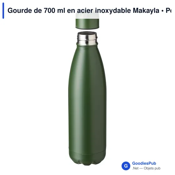 Gourde de 700 ml en acier inoxydable Makayla - Image 6