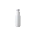Variante blanc - Gourde de 700 ml en acier inoxydable Makayla