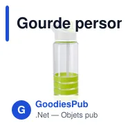 Gourde personnalisable en plastique Tritan 700 ml avec logo - Miniature 12