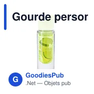 Gourde personnalisable en Tritan 700 ml avec logo - Jillian - Miniature 5