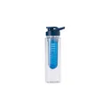 Variante bleu - Gourde personnalisable en Tritan 700 ml avec logo - Jillian