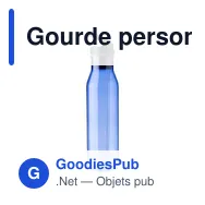 Gourde personnalisable de 730 ml en rPET avec logo - Manfred - Miniature 11