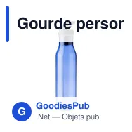 Gourde personnalisable de 730 ml en rPET avec logo - Manfred - Miniature 12