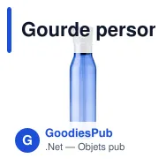 Gourde personnalisable de 730 ml en rPET avec logo - Manfred - Miniature 10
