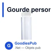 Gourde personnalisable 750 ml en rPET avec logo - Ahmed - Miniature 5