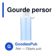 Gourde personnalisable 750 ml en rPET Aisling avec logo - Miniature 4