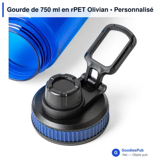 Gourde de 750 ml en rPET Olivian - Image 19