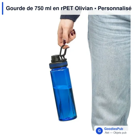 Gourde de 750 ml en rPET Olivian - Image 40