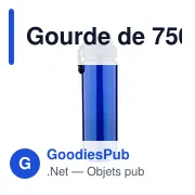 Gourde de 750 ml en rPET Olivian - Miniature 46