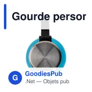 Gourde personnalisable de 750 ml en rPET avec logo - Timothy - Miniature 11