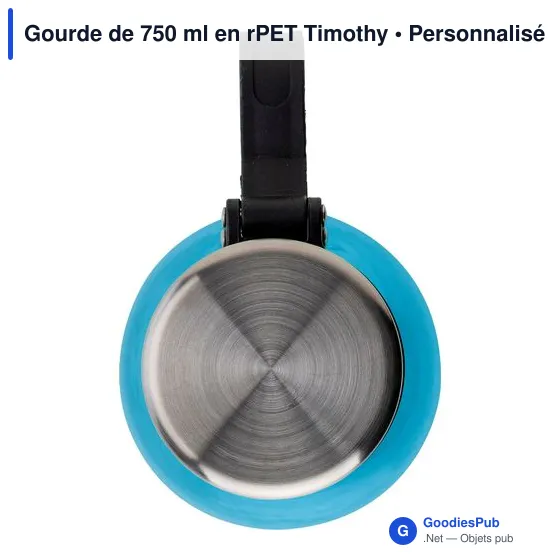Gourde personnalisable de 750 ml en rPET avec logo - Timothy - Image 11